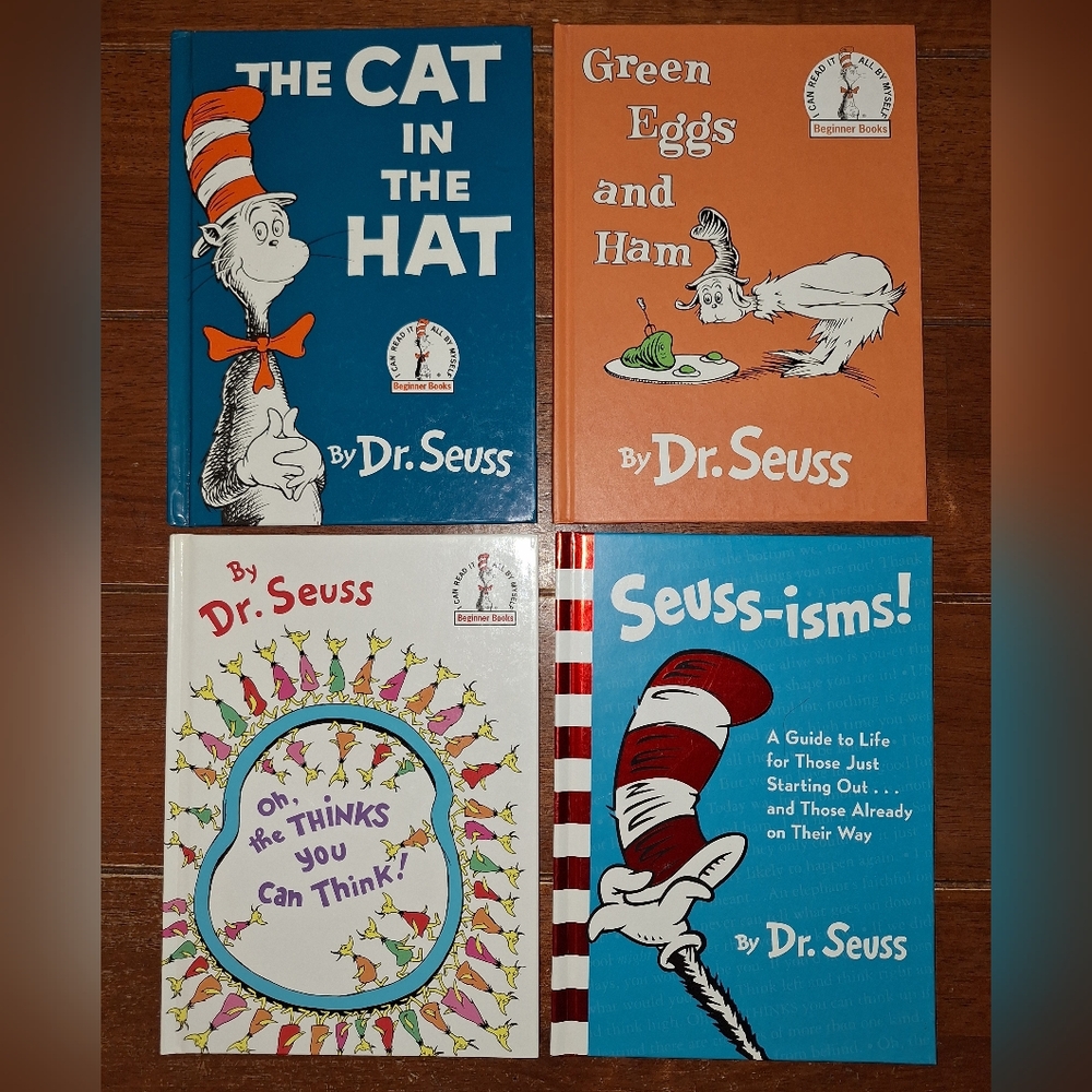 4 Dr. Suess books - Picture 2 of 4